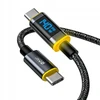 USB kabelis AOHI MAGLINE+ USB-C su LED ekranu 140 W 1,2 m (AOC-L010)