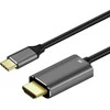 ART CABLE USB-C kištukas / HDMI 2.0 kištukas 4K 60Hz ALU originalus 1.8m