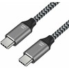 Kabelis USB Art USB-C - USB-C 2 m Pilka (KABUSBC OEM-C1-2)