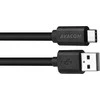 AVACOM DATOVY A NABIJECI USB CABLE - USB TYPE-C, 100CM, Juodas TPC-P10K