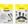 AWEI CL-115L USB į Lightning kabelis juodos spalvos