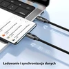 AWEI kabelis CL-975 usb-c/lightning/mico 3in1 juodos spalvos