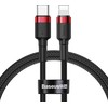 Baseus kabelis USB Type-C - Iphone PD 18W 1m - Raudonas / Juodas
