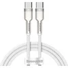 Baseus Cafule USB-C - USB-C laidas 100W 1m - Baltas