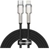 Baseus Cafule USB-C į Lightning kabelis PD 20W 1m - Juodas