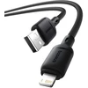 Baseus „Silky“ serijos įkrovimo laidas iš USB į „iP“ 2,4 A, 2 m