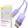 Greitas įkrovimas USB-C Baseus Flash, QC 3.0, Huawei SCP, Samsung AFC, 5A, 1m (žalia)