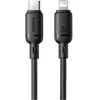 Kabelis USB Baseus USB-C - Lightning 1 m Juodas (P10377700113-00)