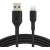 Belkin Lightning Cable 3m, PVC, juodas, MFI sertifikatas.