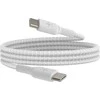 Belkin USB-C - USB-C pintas PVC/Baltas 1M dvigubas paketas