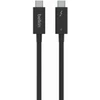 Kabelis USB Belkin USB-C - USB-C 1 m Juodas (INZ003bt1MBK)