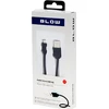 Blow USB A – micro B jungtis 1.0 m juoda HQ
