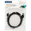 Blow USB 2.0 A jungtis – USB-C 1.5 m juodas
