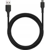 USB A į Micro USB kabelis Blue Star 2A 1 m DC-001AM2.0 juodas
