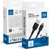 USB A į Micro USB kabelis Blue Star 2A 1 m DC-001AM2.0 juodas