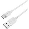 USB kabelis BOROFONE BX14 type-C baltas 1m