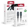 USB C - Lightning laidas Forcell F-Energy PD 3A 27W skaitmeninis 1,2 m C276 juodas