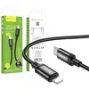 USB C - Lightning kabelis Hoco PD 20W 1 m X89 juodas