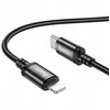 Cable USB C į Lightning Hoco PD 27W 2 m X89 juodas