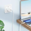 USB C - Lightning kabelis Hoco PD 27W 2 m X88 baltas