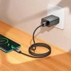 USB C į Lightning laidas Hoco PD 27W su ekranu 1 m X112 juodas