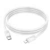 USB C - Lightning kabelis Hoco PD 27W 1 m X114 baltas