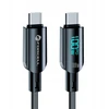 USB C laidas į USB C jungtį Forcell F-Energy QC4.0 PD 5A 100W skaitmeninis 1,2 m C277 juodas