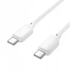 USB C į USB C laidas Hoco 3A 60W 1 m X113 baltas