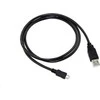USB kabelis C-Tech USB-A - mikroUSB 0, 5 m Juoda (BC- USB2M- 05B)
