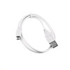 USB kabelis C-Tech USB-A - mikroUSB 1 m Balta (BC- USB2M-10W)