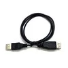 C-Tech USB kabelis USB-A – USB-A 3 m juodas (CB-USB2AA-3-B)