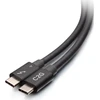 Kabelis USB C2G USB-C - USB-C 2 m Juodas (C2G28887)
