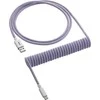 Klaviatūra CableMod Classic Coiled Cable susuktas klaviatūros laidas USB-C į USB Type A, Rum Raisin