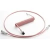 Klaviatūra CableMod PRO Coiled Cable susuktas klaviatūros laidas USB-C į USB Type A, Orangesicle – 150cm