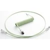 Klaviatūra CableMod PRO Coiled Cable susuktas klaviatūros laidas USB-C į USB Type A, Lime Sorbet – 150cm