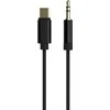USB-C į 3,5 mm AUX laidas su pintos tekstūros laidu