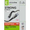 Cellular Line USB CABLE EXTREME APPLE Juodas