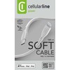 Cellular Line Cellularline Soft Cable - USB-C to Lightning cable MFi certified 1.2 m pilkas