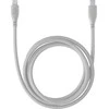 „Cellular Line Cellularline Soft Cable“ – USB-C į „Lightning“ laidas, sertifikuotas MFi, 1,2 m, pilkas