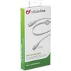 Cellular Line MICROUSB - USB DATA CABLE COL.Baltas