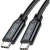 Claroc Kabelis USB-C 4K@60Hz, 100W, 20 Gbps, 3 m