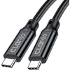 Claroc Kabelis USB-C 4K@60Hz, 100W, 20 Gbps, 7 m