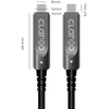 Claroc Kabelis USB-C aktywny, 4K@60Hz, 60W, 5 m