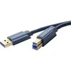Clicktronic USB-A laidas – 1,8 m tamsiai mėlynas (JAB-1404730)