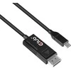 USB kabelis Club 3D USB-C - DisplayPort 1,8 m juodasis (CAC- 1557)