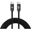 Kabelis USB Conceptronic USB-C - USB-C 1.2 m Juodas (ETTA02B12)