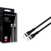 Kabelis USB Conceptronic USB-C - USB-C 1.2 m Juodas (ETTA01B12)