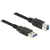 DELOCK Cable USB 3.0 Type-A male > USB 3.0 Type-B male 2,0 m juodas