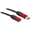 Delock ilgintuvas USB 3.0 tipo A kištukas > USB 3.0 tipo A moteriškas 5 m Premium