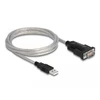 Kabelis USB Delock USB-A – RS-232 1,8 m juodas (61314)